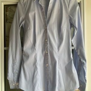 Women’s Blue Striped Shirt